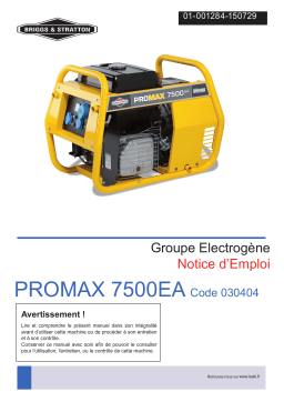 PROMAX 7500EA Notice d'emploi : AI Chat & PDF