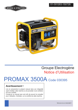 PROMAX 3500A Notice d'Utilisation | AI Chat & PDF 