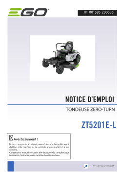 ZT5200E ZT5201E-L Notice d'emploi | AI Chat & PDF