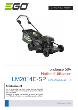 EGO LM2010E/LM2010E-SP Notice : AI Chat & PDF