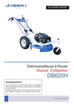 ISEKI DB620H Manuel D’Utilisation | AI Chat & PDF
