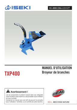 ISEKI TXP400 Manuel du propriétaire