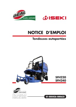 ISEKI SFH220, SFH240 : Notice d'emploi + Chat IA