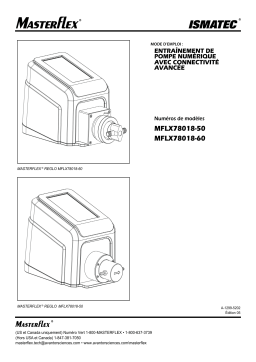 Masterflex MFLX78018-81 Manuel du propriétaire