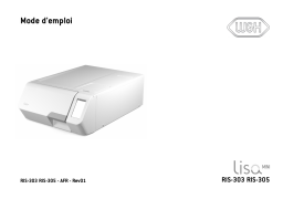 Lisa MINI RIS-303/305: Mode d'emploi | AI Chat