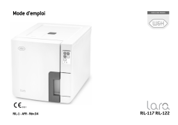 W&H LARA RIL-117, RIL-122 : Mode d'emploi + AI Chat