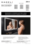 Madeli Slique II Miroirs Lumineux: Q&amp;R IA et PDF