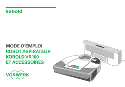 Vorwerk Kobold VR100 Manuel utilisateur