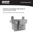 Dresser Series D Meters D800 &amp; D1000 Meter Manuel utilisateur