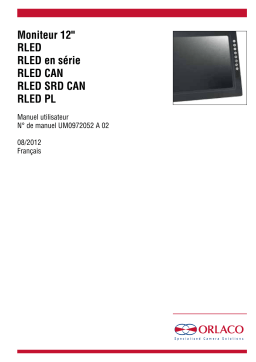 Manuel Orlaco RLED 12" avec IA + PDF intégré
