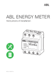 ABL Compteur d'&eacute;nergie instructions + Chat IA &amp; PDF