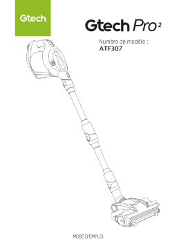 Gtech Pro 2 ATF307 : Mode d'emploi + IA Chat & PDF