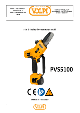 Volpi PVS5100 Manuel utilisateur