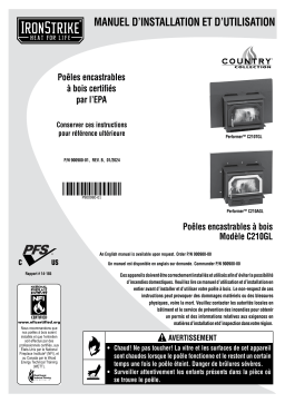 Ironstrike C210TGL, C210AGL Manuel d'installation + IA