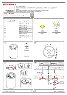 Unilamp Maxi TUBE Mode d'emploi