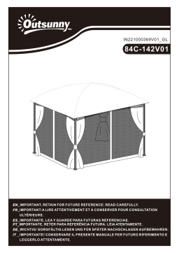 84C-142V01 Manuel d'utilisation du Gazebo | AI Chat & Téléchargement PDF