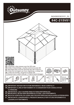 Outsunny 84C-215V01 Manuel utilisateur