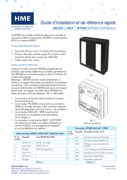 NEXEO HDX IB7000 Guide d'installation | AI Chat & PDF