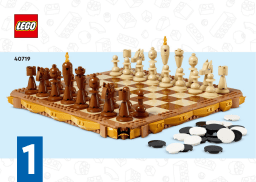 LEGO 40719 Jeu d'échecs : Chat IA & Téléchargement PDF