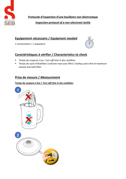 Protocole d'inspection de bouilloire | AI Chat & PDF