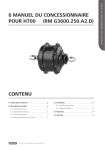 Manuel H700 (RM G3600.250.A2.D) | Chat IA &amp; PDF