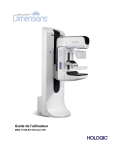 Hologic Selenia Dimensions Mammography System Mode d'emploi