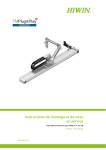 Hiwin Linear Motion Plug&amp;Play Manuel utilisateur