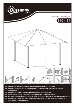 Manuel d'utilisation 84C-164 Outsunny | AI Chat & PDF