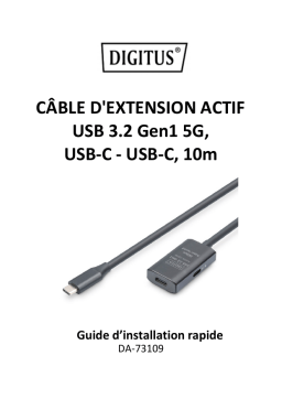 DIGITUS DA-73109 Guide d'installation + AI Chat & PDF