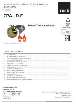 ruck CPA Ventilateur Jet: Manuel et IA | Téléchargement PDF