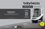 Baby Brezza BRZ0103 Mode d'emploi