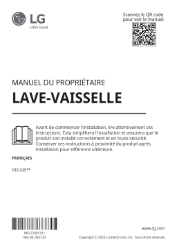 Manuel Lave-Vaisselle LG DFC435** | AI Chat & PDF