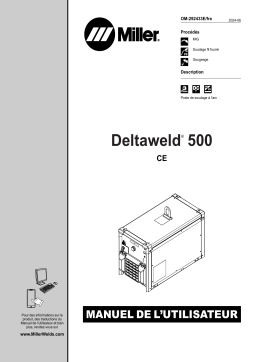 Manuel Deltaweld 500 Miller + Chat IA & PDF