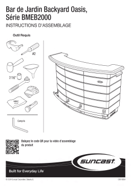 Suncast BMEB2000 Bar de jardin : Instructions + IA Chat