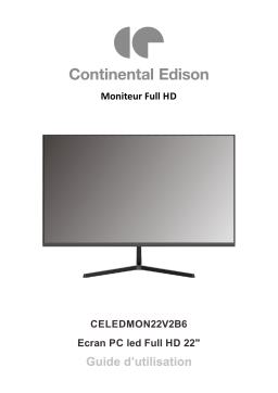 Continental Edison CELEDMON22V2B6 : Manuel d'Utilisateur + Chat IA