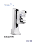 Hologic Selenia Dimensions Mammography System Mode d'emploi