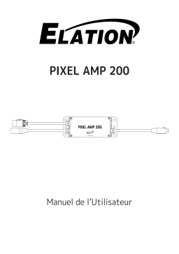 Elation PIXEL AMP 200 Manuel utilisateur