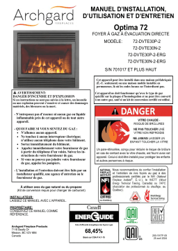 Archgard Optima 72 : Manuel IA + Téléchargement PDF