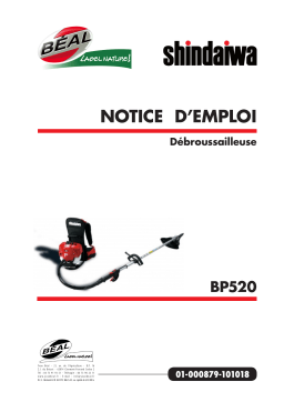 Shindaiwa BP520S Manuel du propriétaire