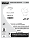 IronStrike T1600 Manuel utilisateur