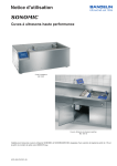 BANDELIN MC 1001, MC 1001 E notice : AI Chat + PDF