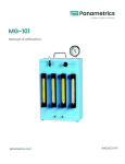 MG-101 Manuel d'utilisation Panametrics | AI Chat &amp; PDF