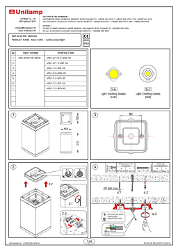 Unilamp Maxi CORE Downlight de surface | Chat IA et PDF