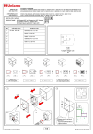 Unilamp DOT Square Half Mode d'emploi