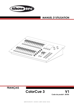 Showtec ColorCue 3: Manuel d'utilisation + Chat IA