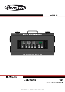 Showtec Lightbrick V2: Manuel d'utilisation + Chat IA