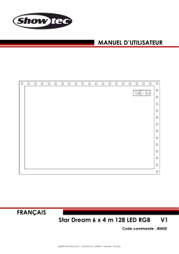 Star Dream 6 x 4 m 128 LED RGB : Manuel et IA