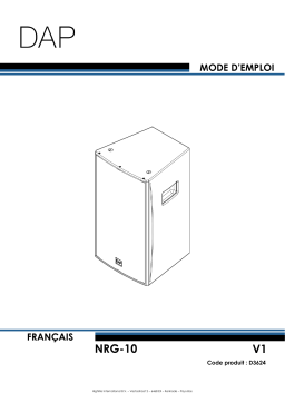 DAP NRG-10 Mode d'Emploi | Chat IA & Téléchargement PDF