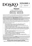 Dosko 2961000 Manuel d'utilisation | AI Chat &amp; PDF