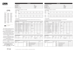 Parker Pneumatic P8S CPS Guide d'installation